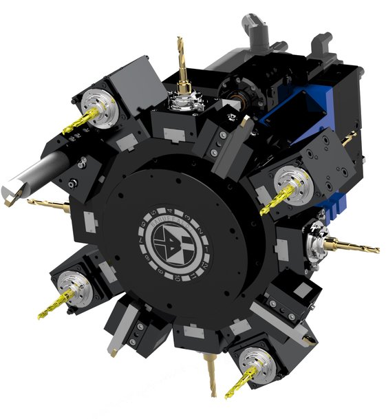 The unique automatic tool holder clamping for the indexers on cnc turning & nilling centres - QUICKLOCK